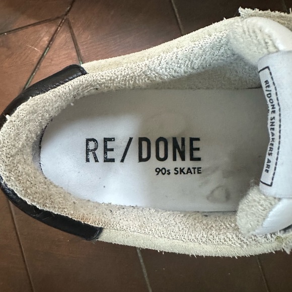 RE/DONE 90’s Skate leather sneaker, size 40 (9) made in Italy. - Picture 5 of 7
